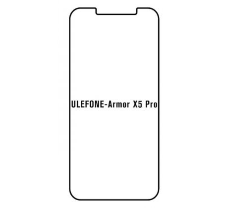 Hydrogel - ochranná fólie - Ulefone Armor X5 Pro (case friendly)