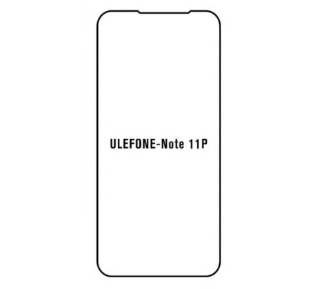 Hydrogel - ochranná fólie - Ulefone Note 11P (case friendly)