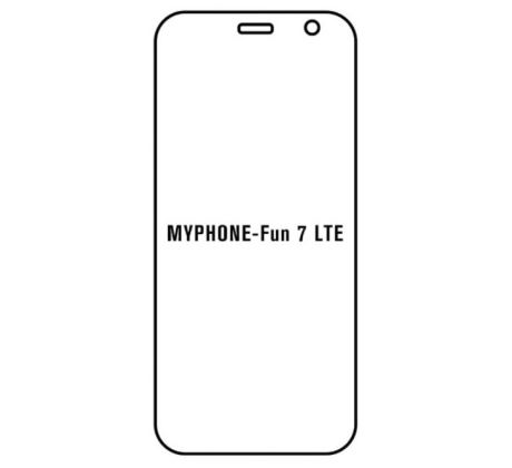 Hydrogel - ochranná fólie - MyPhone Fun 7 LTE