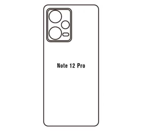 Hydrogel - zadní ochranná fólie - Xiaomi Redmi Note 12 Pro 5G