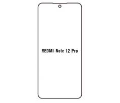 Hydrogel - matná ochranná fólie - Xiaomi Redmi Note 12 Pro