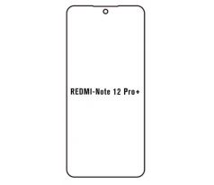 Hydrogel - ochranná fólie - Xiaomi Redmi Note 12 Pro+ (case friendly) 