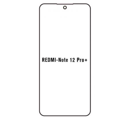 Hydrogel - matná ochranná fólie - Xiaomi Redmi Note 12 Explorer 