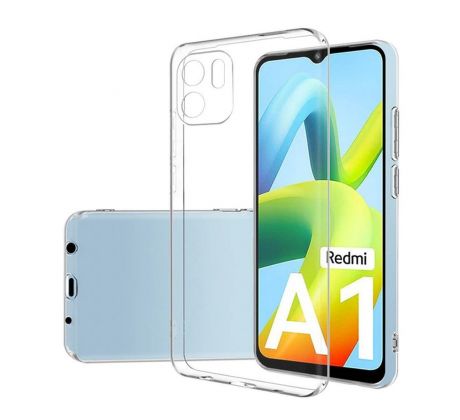 Transparentní silikonový kryt s tloušťkou 0,5mm  - Xiaomi  Redmi A1/Redmi A2 průsvitný