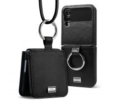 KRYT RINGKE SIGNATURE FOLIO SAMSUNG GALAXY Z FLIP 4 BLACK