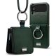 KRYT RINGKE SIGNATURE FOLIO SAMSUNG GALAXY Z FLIP 4 DARK GREEN