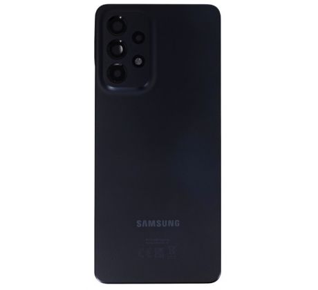 Samsung Galaxy A53 5G - Zadní kryt baterie se sklíčkem zadní kamery - Awesome Black (náhradní díl)