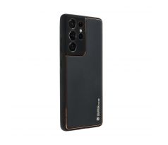 LEATHER Case  Samsung Galaxy A23 5G černý