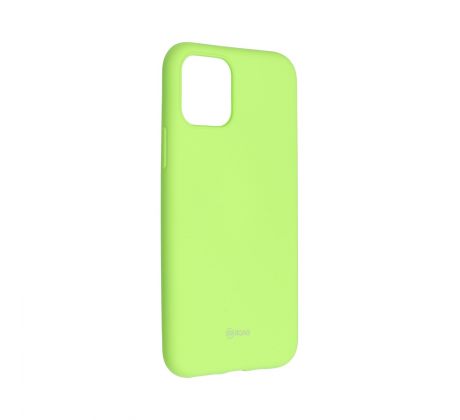 Roar Colorful Jelly Case -  iPhone 14 žlutý limetkový