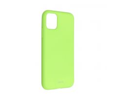 Roar Colorful Jelly Case -  iPhone 14 Plus žlutý limetkový