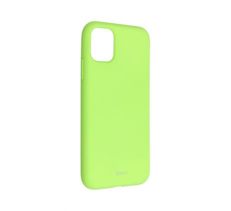 Roar Colorful Jelly Case -  iPhone 14 Pro žlutý limetkový