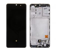 LCD incell displej pro Samsung Galaxy A41 GH82-23019A A415F (A41) s rámem (Full size)