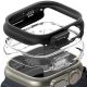 2KS V BALENÍ, SET 2 KRYTU RINGKE SLIM 2-PACK APPLE WATCH ULTRA 1 / 2 (49 MM) CLEAR & MATTE BLACK