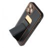 LEATHER Case Kickstand  Samsung Galaxy A23 5G černý