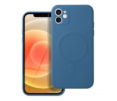 Silicone Mag Cover   iPhone 12 mini modrý