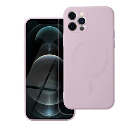 Silicone Mag Cover   iPhone 12 Pro růžový