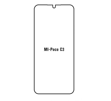 Hydrogel - Privacy Anti-Spy ochranná fólie - Xiaomi Poco C3