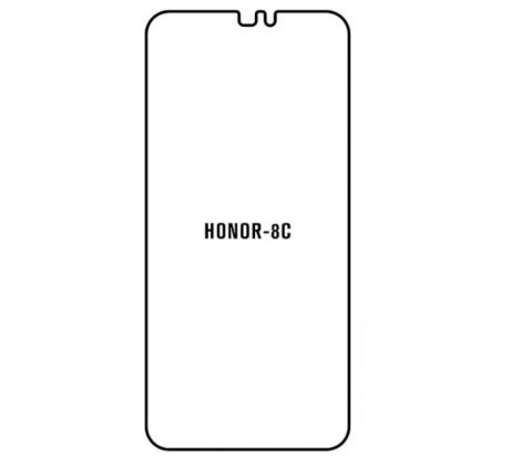 Hydrogel - ochranná fólie - Huawei Honor 8C (case friendly)  