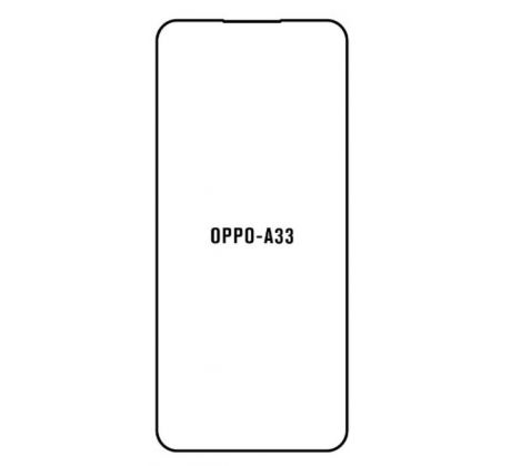 Hydrogel - ochranná fólie - OPPO A33 2022 (case friendly) 