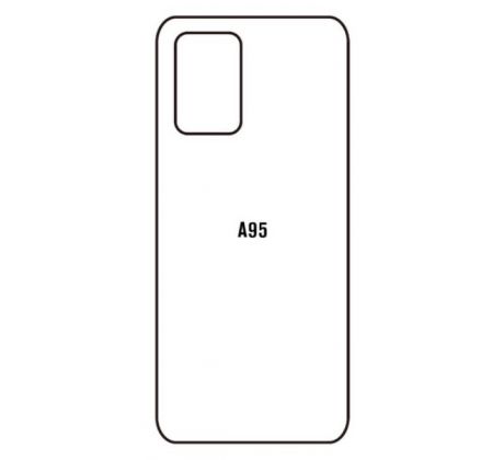 Hydrogel - matná zadní ochranná fólie - OPPO A95 