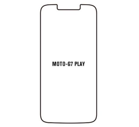 Hydrogel - Privacy Anti-Spy ochranná fólie - Motorola Moto G7 Play