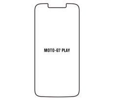 Hydrogel - ochranná fólie - Motorola Moto G7 Play (case friendly) 