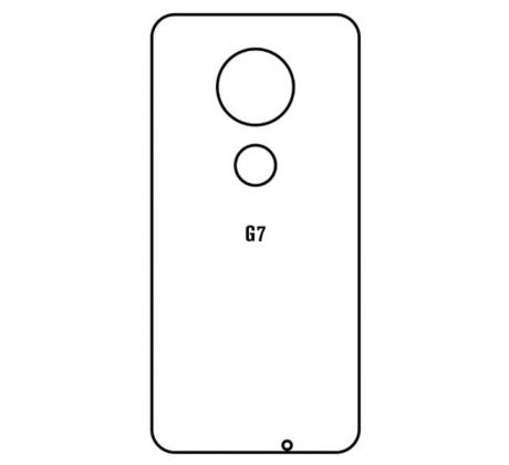 Hydrogel - zadní ochranná fólie - Motorola Moto G7