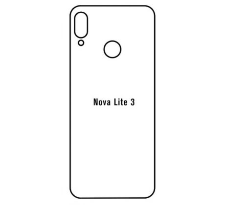 Hydrogel - matná zadní ochranná fólie - Huawei Nova 3 lite