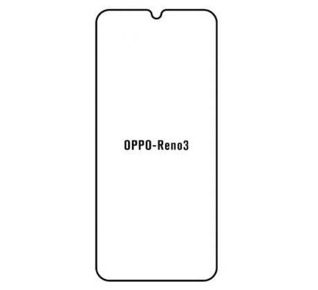 Hydrogel - ochranná fólie - OPPO Reno 3 (case friendly) 