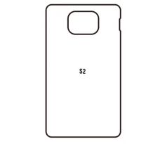 Hydrogel - matná zadní ochranná fólie -   Samsung Galaxy S2