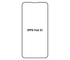 Hydrogel - ochranná fólie - OPPO Find X3 5G (case friendly) 