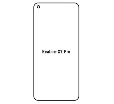 Hydrogel - matná ochranná fólie - Realme X7 Pro 