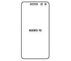 Hydrogel - ochranná fólie - Huawei Y6 2017 (case friendly)  