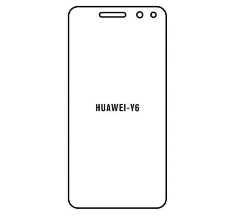 Hydrogel - matná ochranná fólie - Huawei Y6 2017