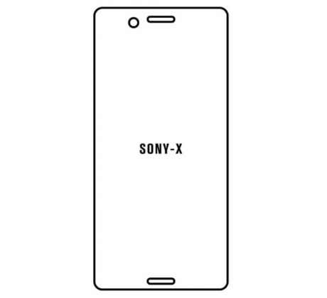 Hydrogel - matná ochranná fólie - Sony Xperia X