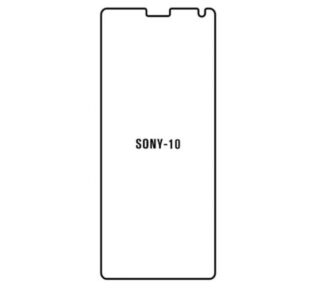 Hydrogel - ochranná fólie - Sony Xperia 10 (case friendly)