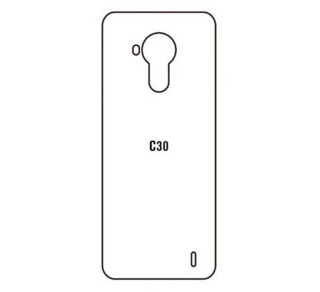 Hydrogel - zadní ochranná fólie - Nokia C30