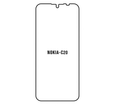 Hydrogel - ochranná fólie - Nokia C20 (case friendly)  