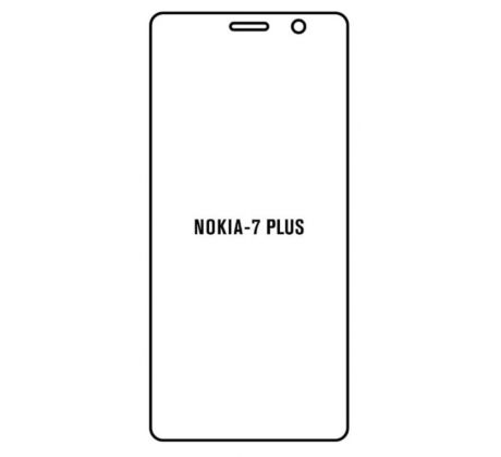 Hydrogel - ochranná fólie - Nokia 7 Plus (case friendly)  