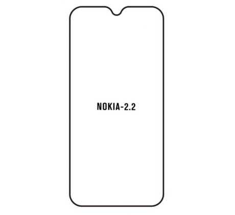 Hydrogel - ochranná fólie - Nokia 2.2 (case friendly) 