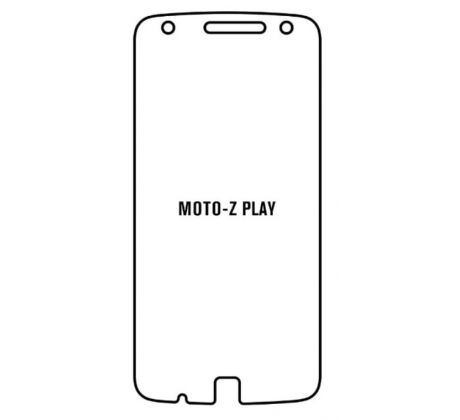 Hydrogel - ochranná fólie - Motorola Moto Z Play (case friendly) 