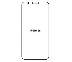 Hydrogel - ochranná fólie - Motorola Moto E6 (case friendly)   