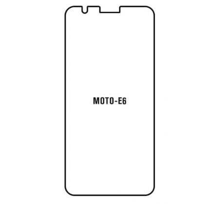 Hydrogel - Privacy Anti-Spy ochranná fólie - Motorola Moto E6