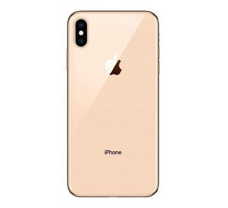 Apple iPhone XS - Zadní sklo housingu + sklíčko zadní kamery - zlaté