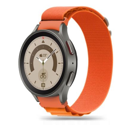 ŘEMÍNEK TECH-PROTECT NYLON PRO SAMSUNG GALAXY WATCH 4 / 5 / 5 PRO / 6 / 7 / FE ORANGE