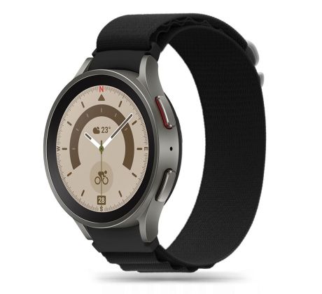 ŘEMÍNEK TECH-PROTECT NYLON PRO SAMSUNG GALAXY WATCH 4 / 5 / 5 PRO / 6 / 7 / FE BLACK