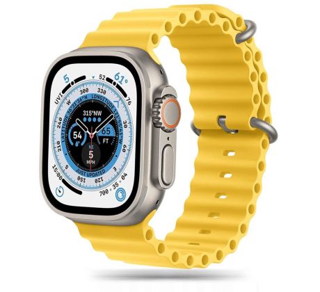 ŘEMÍNEK TECH-PROTECT ICONBAND PRO APPLE WATCH 4 / 5 / 6 / 7 / 8 / 9 / SE / ULTRA 1 / 2 (42 / 44 / 45 / 49 MM) YELLOW