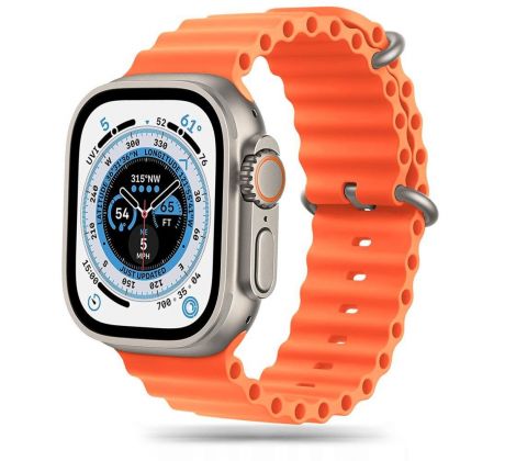 ŘEMÍNEK TECH-PROTECT ICONBAND PRO APPLE WATCH 4 / 5 / 6 / 7 / 8 / 9 / SE / ULTRA 1 / 2 (42 / 44 / 45 / 49 MM) ORANGE