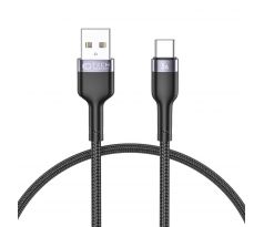 TECH-PROTECT ULTRABOOST TYPE-C CABLE 3A 25CM BLACK