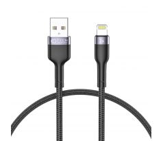 TECH-PROTECT ULTRABOOST LIGHTNING CABLE 2.4A 25CM BLACK